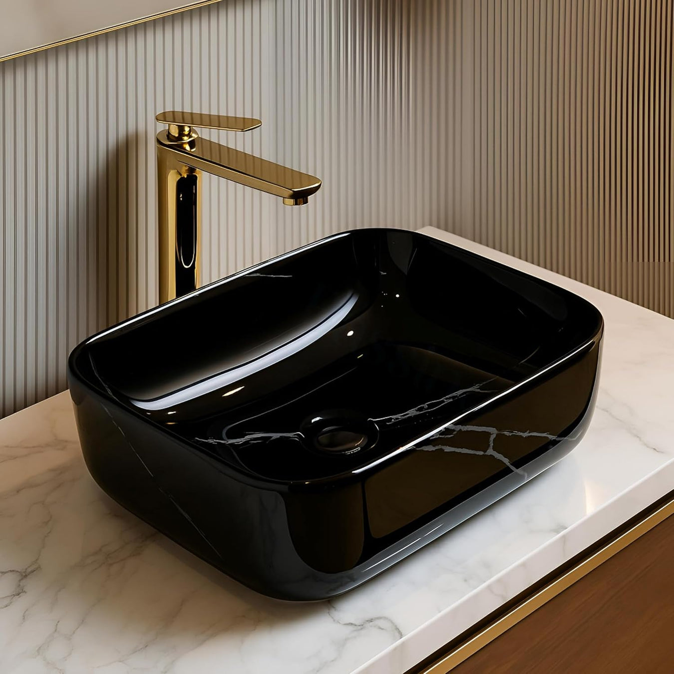 Black Wash Basin