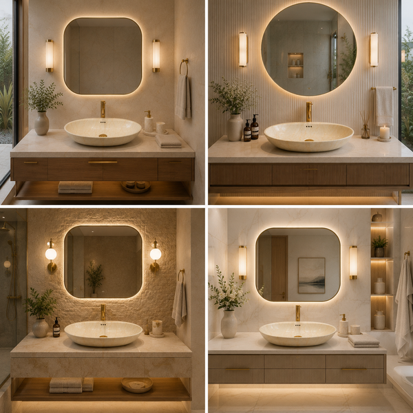 Designer Table Top Basin (24 x 14 x 5  in) BTT-907