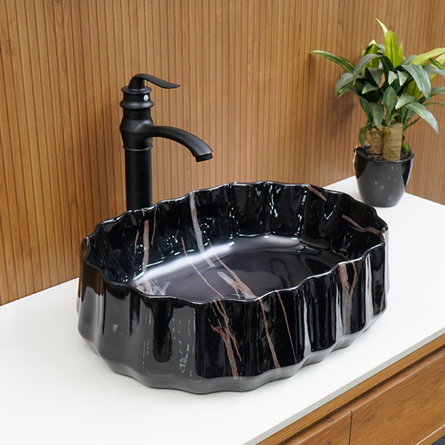 Designer Table Top Basin (20 x 15 x 6 In),BTT-11252