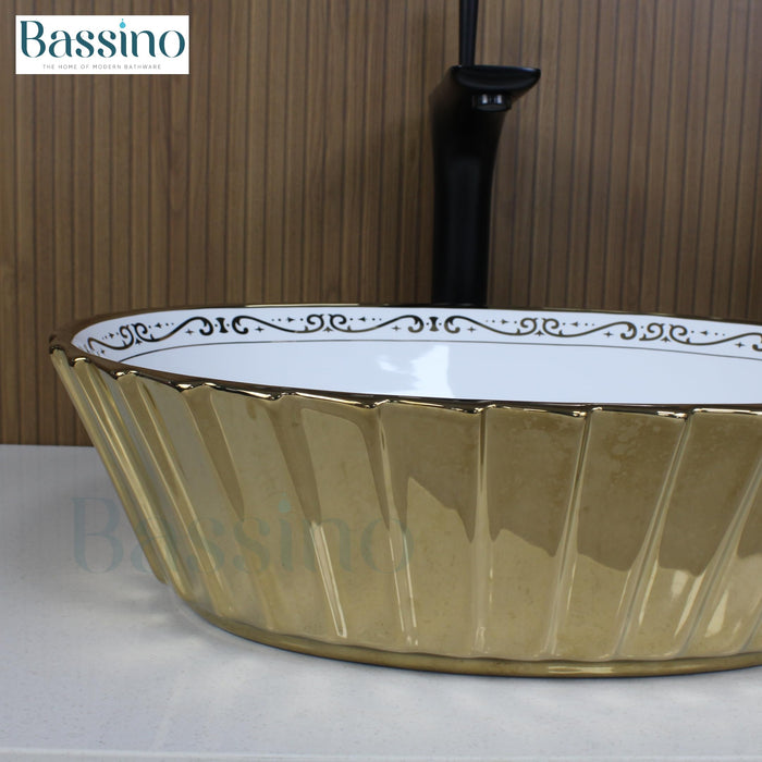 Premium Designer Table top/Counter top Wash Basin/Vessel sink (20x15x5 In) BTT-0175