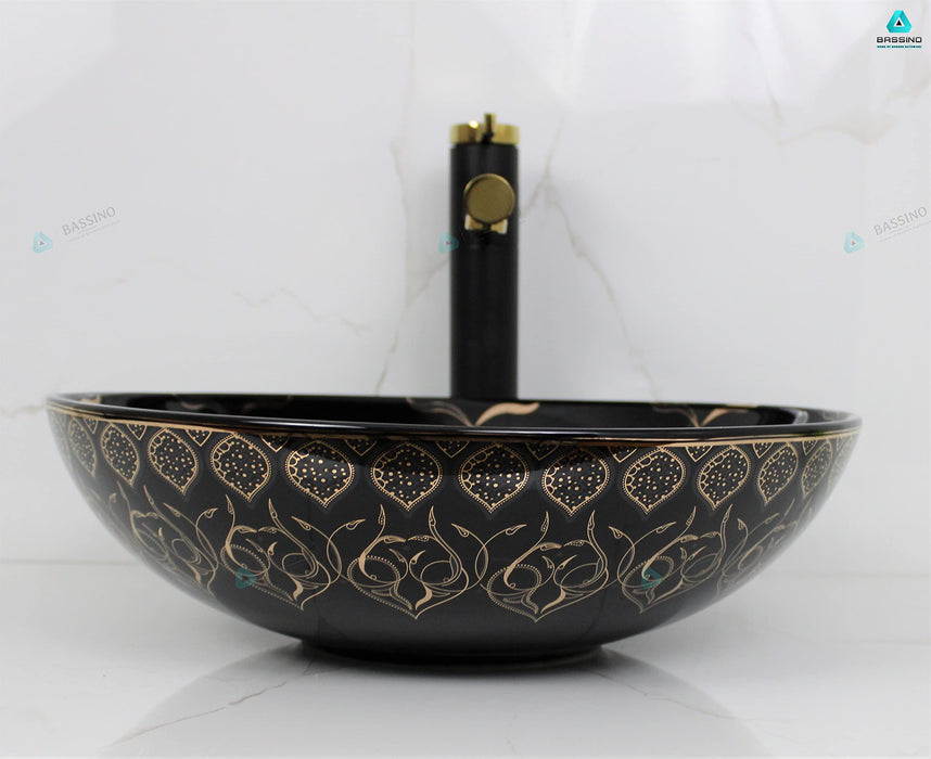 Premium Designer Table top/Counter top Wash Basin/Vessel sink (16x16x6 In) BTT-1369