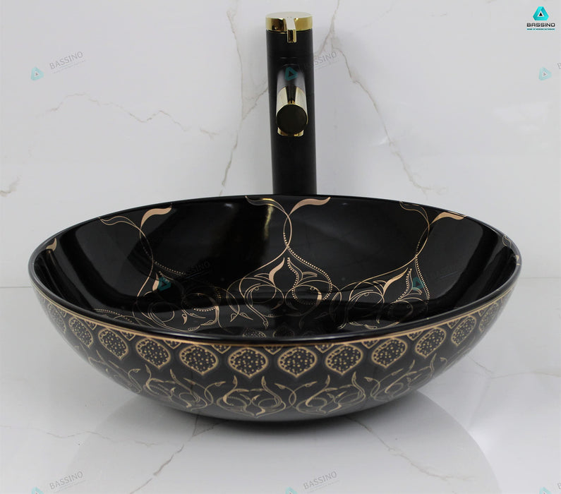 Premium Designer Table top/Counter top Wash Basin/Vessel sink (16x16x6 In) BTT-1369