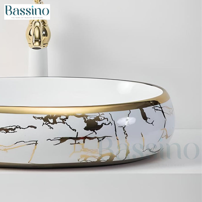 Premium Designer Table top/Counter top Wash Basin/Vessel sink (24x16x6 In) BTT-1220