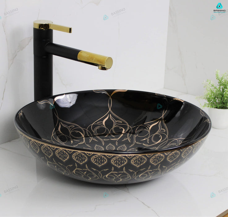 Premium Designer Table top/Counter top Wash Basin/Vessel sink (16x16x6 In) BTT-1369