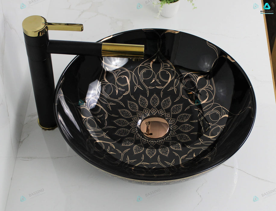 Premium Designer Table top/Counter top Wash Basin/Vessel sink (16x16x6 In) BTT-1369
