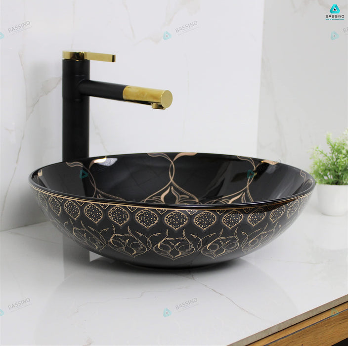 Premium Designer Table top/Counter top Wash Basin/Vessel sink (16x16x6 In) BTT-1369