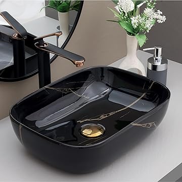 Premium Designer Table top Wash Basin (18x13x5.5 In) BTT-797-IN