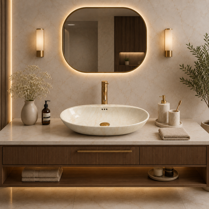 Designer Table Top Basin (24 x 14 x 5  in) BTT-907