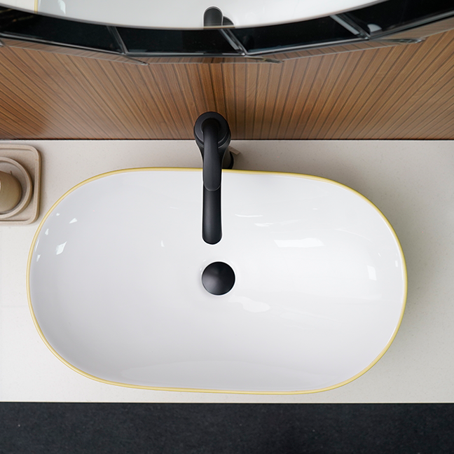 Designer Table Top Basin (25 x 15 x 6 in) BTT-738-IN