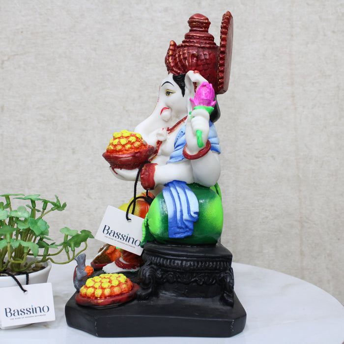 Lord Ganesha idol/statue for home and office,table top decor item,Hindu Religious Statue