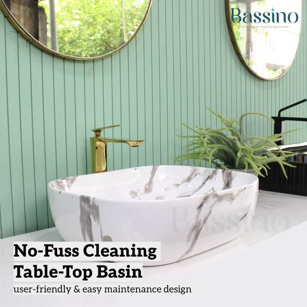 Premium Designer Table top/Counter top Wash Basin/Vessel sink (20x16x6 In) BTT-1411