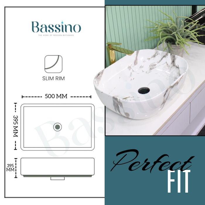 Premium Designer Table top/Counter top Wash Basin/Vessel sink (20x16x6 In) BTT-1411