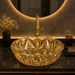 Bassino 16" Luxury Crystal Cut Countertop Wash Basin