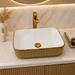 Bassino 16" x 12" Luxury Rectangular Countertop Wash Basin