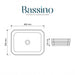 Bassino Luxury Gold Finish Countertop Wash Basin 