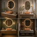 Bassino Matte Peach Countertop Wash Basin 