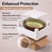Bassino Textured Oval Countertop Wash Basin