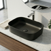 Black Melamine Wash Basin