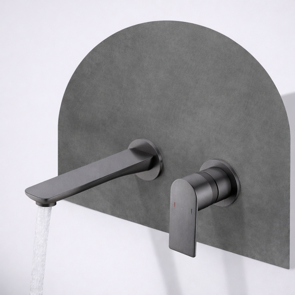 BASSINO MAX Concealed Wall Mounted Hot & Cold Mixer Basin Faucet | 3 Years Warranty