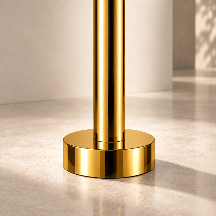 Bassino Free Standing Basin Mixer Tap –  Floor Mounted Faucet for Pedestal Basins
