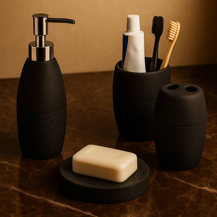 Bathroom Accessory Set (4 pcs)