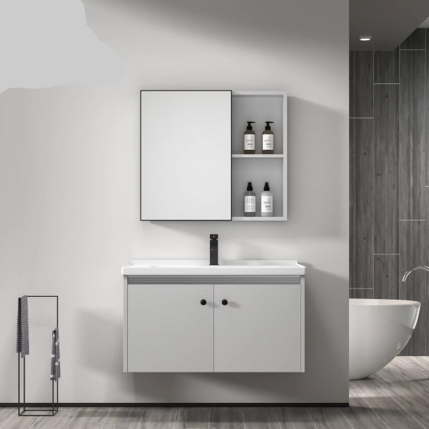 Premium Bathroom Vanity Cabinet with Ceramic Basin & Mirror – Available in 2 Sizes 800mm