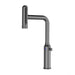 Modern kitchen faucet on a white background