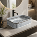 Premium Designer Multi-Print Table Top Basin (20x14x5 In) Morrocon