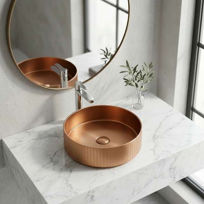 Rose Gold Stainless Steel Wash Basin