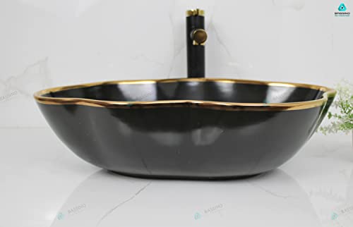 Premium Designer Table top/Counter top Wash Basin/Vessel sink (20x15x5 In) BTT-1328