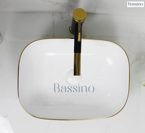 Premium Designer Table top/Counter top Wash Basin/Vessel sink (18x13x5.5 In) BTT-1096