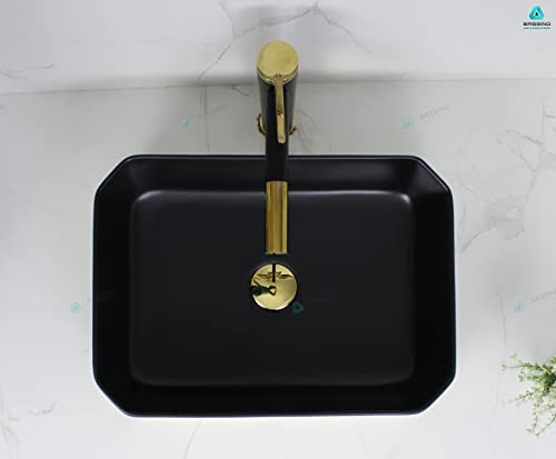 Premium Designer Table top/Counter top Wash Basin/Vessel sink (18x13x5 In) BTT-1315