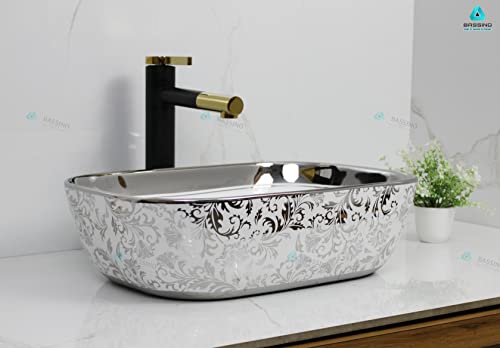 Premium Designer Table top/Counter top Wash Basin/Vessel sink (18x13x5.5 In) BTT-1108