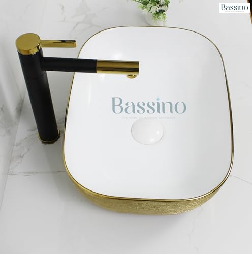 Premium Designer Table top/Counter top Wash Basin/Vessel sink (18x13x5.5 In) BTT-1096