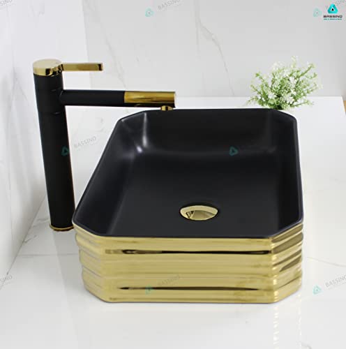 Premium Designer Table top/Counter top Wash Basin/Vessel sink (18x13x5 In) BTT-1315