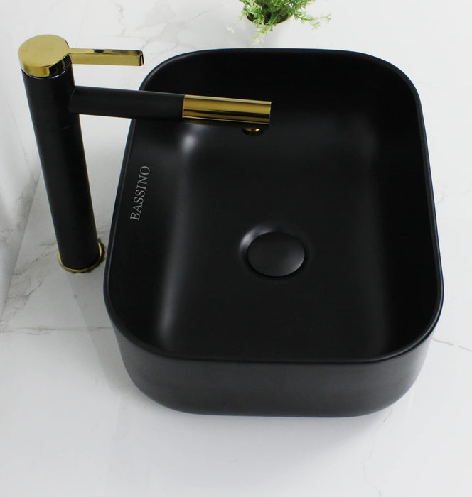Premium Designer Table top/Counter top Wash Basin/Vessel sink (16x12x6 In) BTT-1260