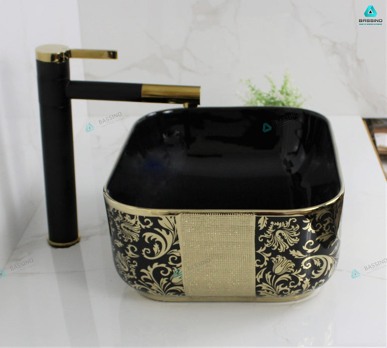 Premium Designer Table top/Counter top Wash Basin/Vessel sink (16x12x6 In) BTT-1374