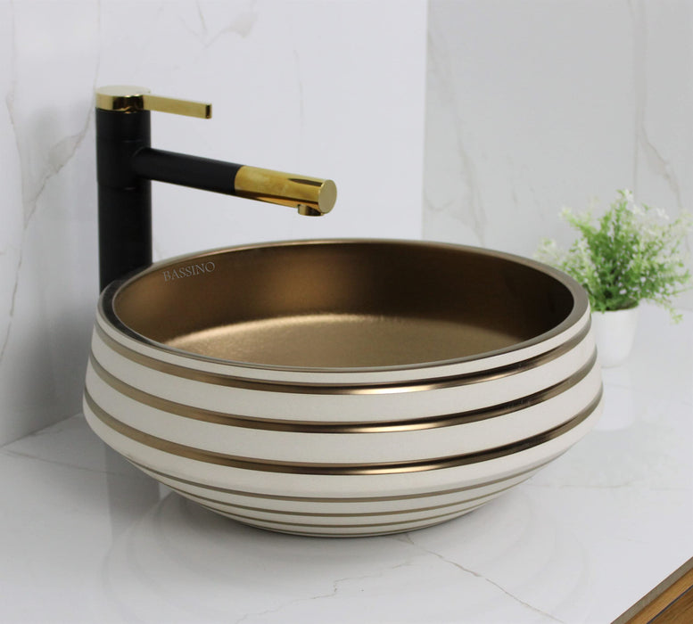 Premium Designer Table top/Counter top Wash Basin/Vessel sink (16x16x7 In) BTT-1179
