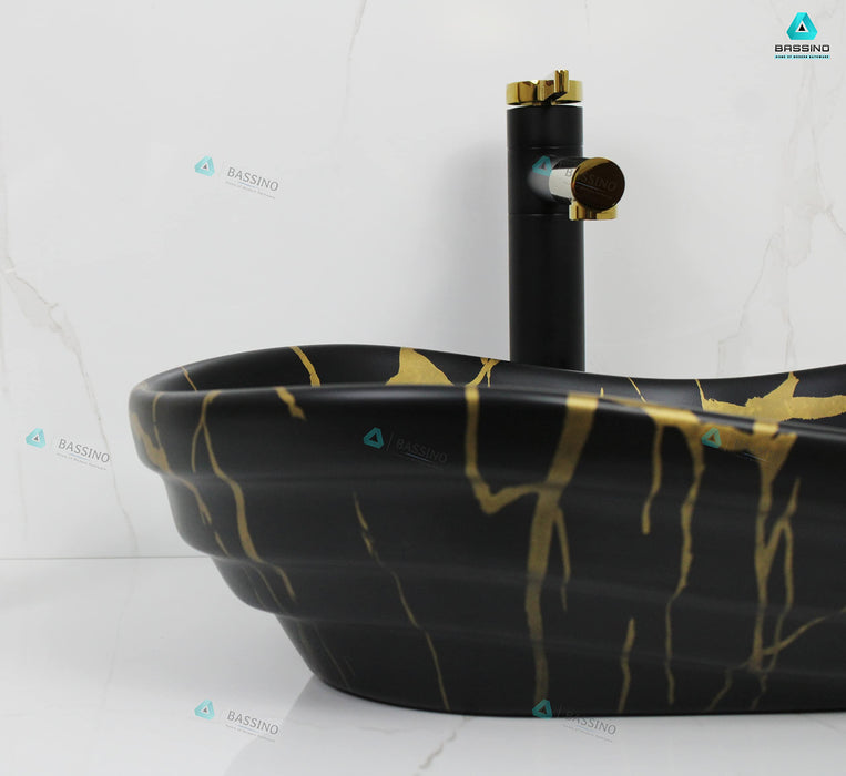 Premium Designer Table top/Counter top Wash Basin/Vessel sink (18X14X6 In) BTT-1072