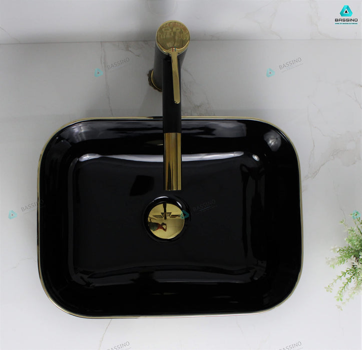 Premium Designer Table top/Counter top Wash Basin/Vessel sink (16x12x6 In) BTT-1374