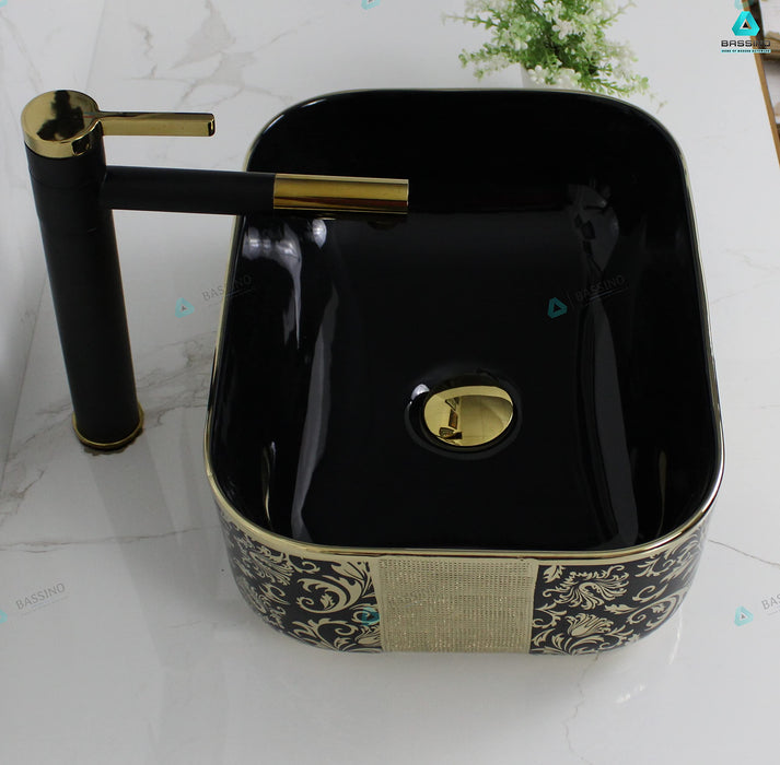 Premium Designer Table top/Counter top Wash Basin/Vessel sink (16x12x6 In) BTT-1374