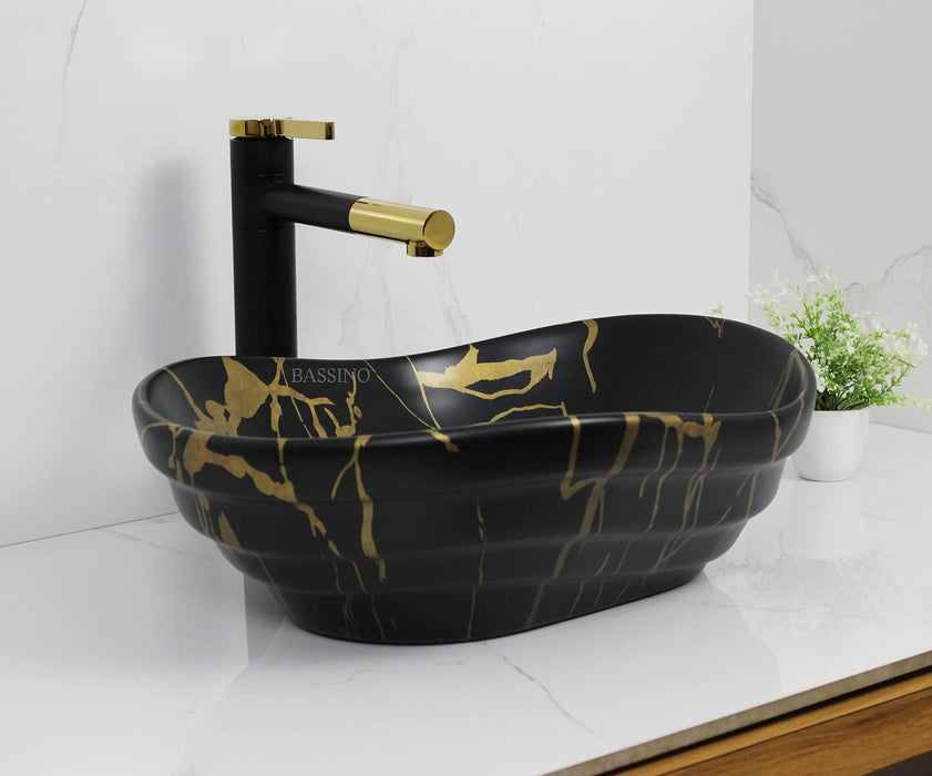 Premium Designer Table top/Counter top Wash Basin/Vessel sink (18X14X6 In) BTT-1072