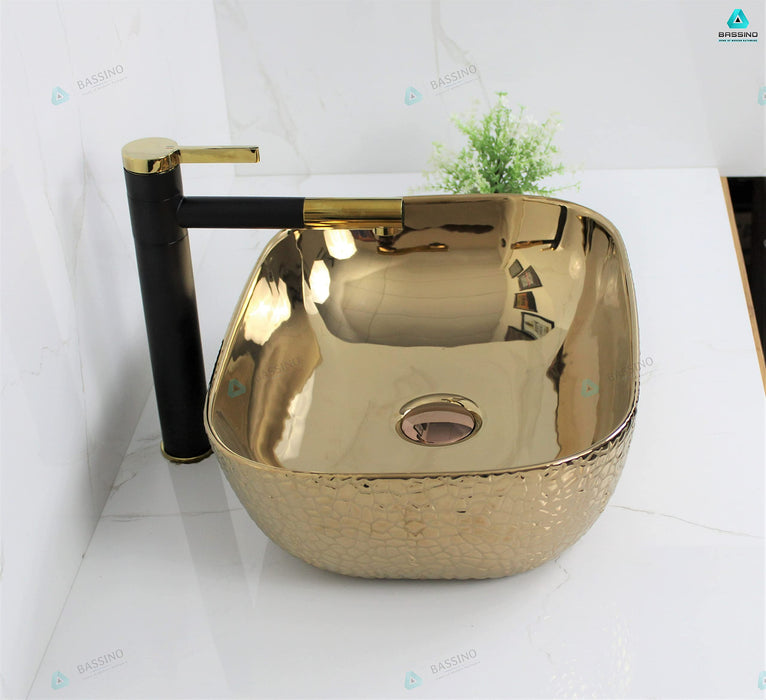 Premium Designer Table top/Counter top Wash Basin/Vessel sink (18x13x5.5 In) BTT-1094
