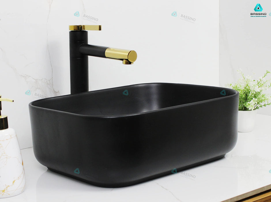 Premium Designer Table top/Counter top Wash Basin/Vessel sink (16x12x6 In) BTT-1260