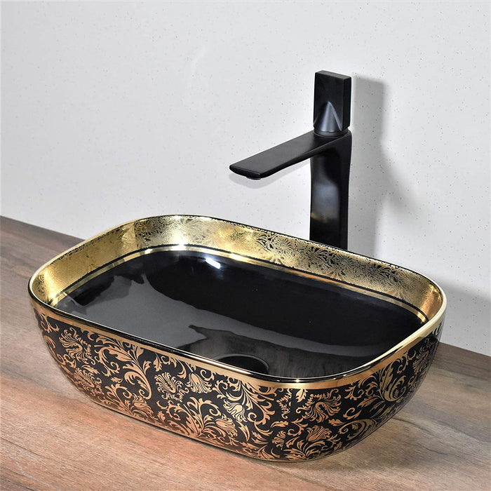 Premium Designer Table top/Counter top Wash Basin/Vessel sink (18x13x5.5 In) BTT-1093