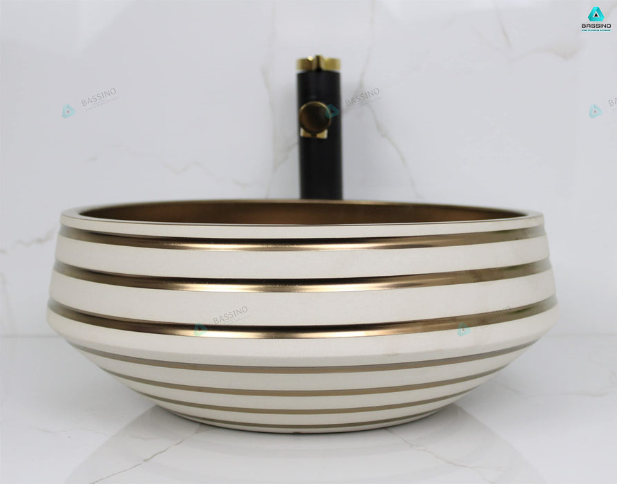 Premium Designer Table top/Counter top Wash Basin/Vessel sink (16x16x7 In) BTT-1179