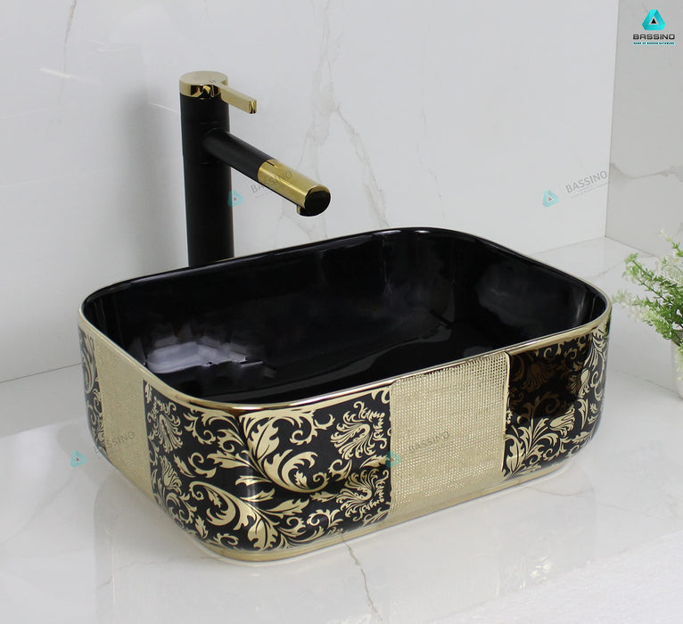 Premium Designer Table top/Counter top Wash Basin/Vessel sink (16x12x6 In) BTT-1374