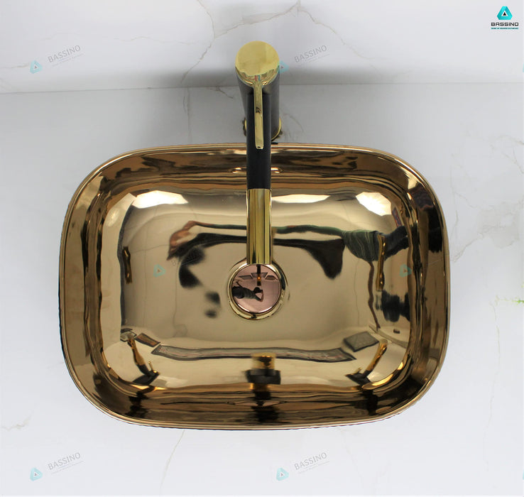Premium Designer Table top/Counter top Wash Basin/Vessel sink (18x13x5.5 In) BTT-1094