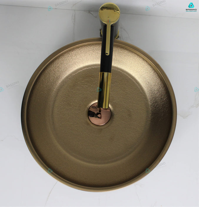 Premium Designer Table top/Counter top Wash Basin/Vessel sink (16x16x7 In) BTT-1179
