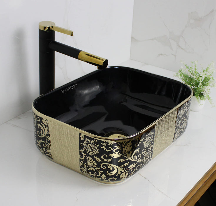Premium Designer Table top/Counter top Wash Basin/Vessel sink (16x12x6 In) BTT-1374